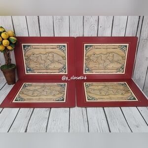 Vintage Royal Table Place Mats - Set of 4